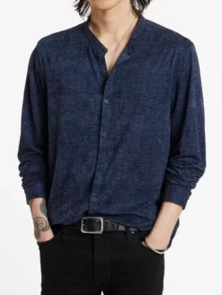 Tops>John Varvatos VALPARAISO SHIRT NAVY