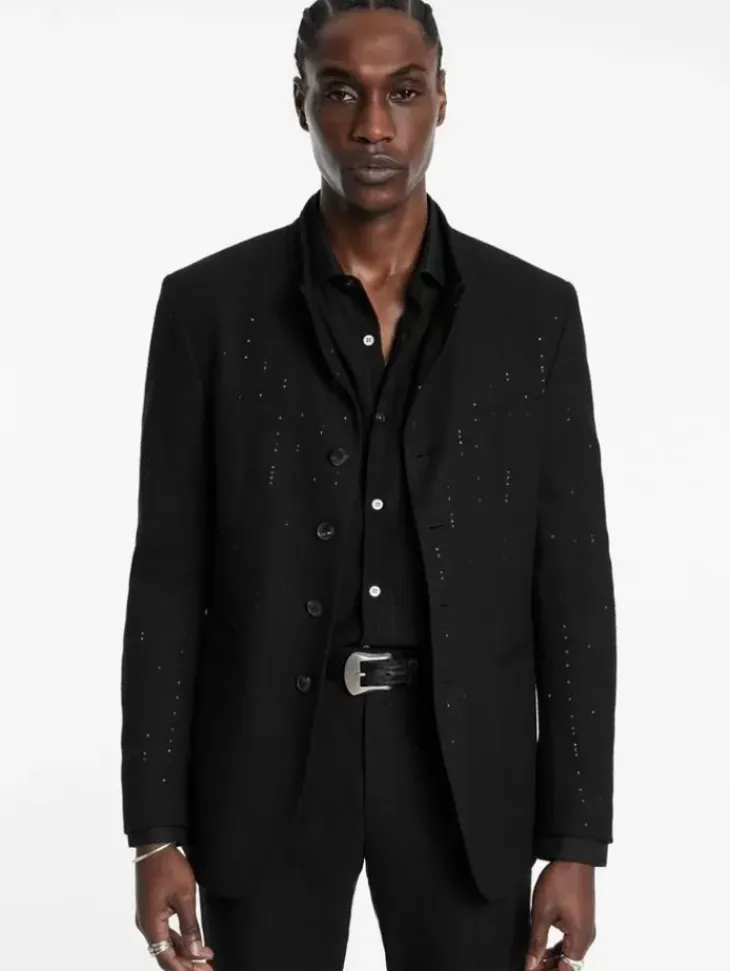 Suit Jackets|Coats And Jackets>John Varvatos VARICK JACKET BLACK