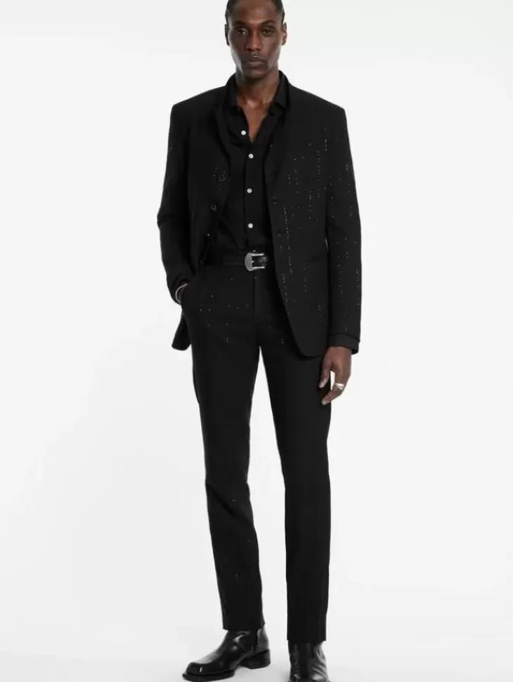 Suit Jackets|Coats And Jackets>John Varvatos VARICK JACKET BLACK