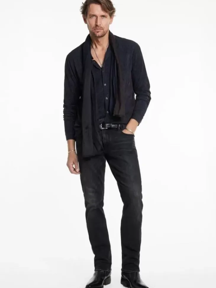 Shirts>John Varvatos VENETO SHIRT BLACK