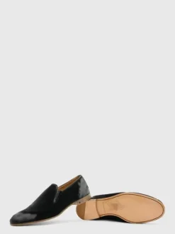 Dress Shoes & Loafers|Leather Shoes>John Varvatos VENICE LOAFER CARBONGREY