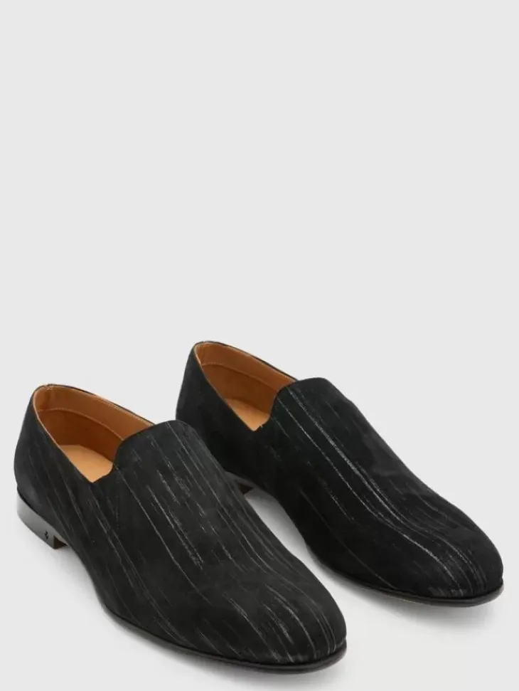 Shoes & Accessories>John Varvatos VENICE SLIP ON BLACK