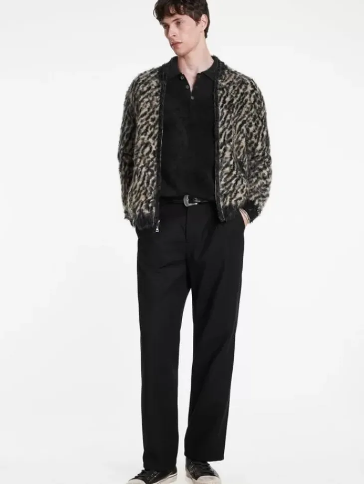 Polos|Sweaters>John Varvatos VERONA POLO BLACK