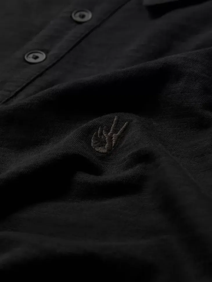 Polos>John Varvatos VICTOR POLO BLACK