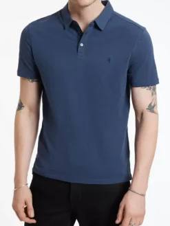 Polos>John Varvatos VICTOR POLO BLUEGRPHTE