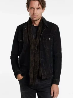 Scarves & Ties>John Varvatos VIGO SCARF OLDBARK