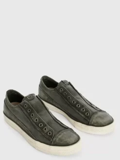 Sneakers>John Varvatos VULC LACELESS LOW TOP - CANVAS BLACK