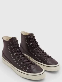 Shoes & Accessories>John Varvatos VULC MULTI STUD MID TOP PORT