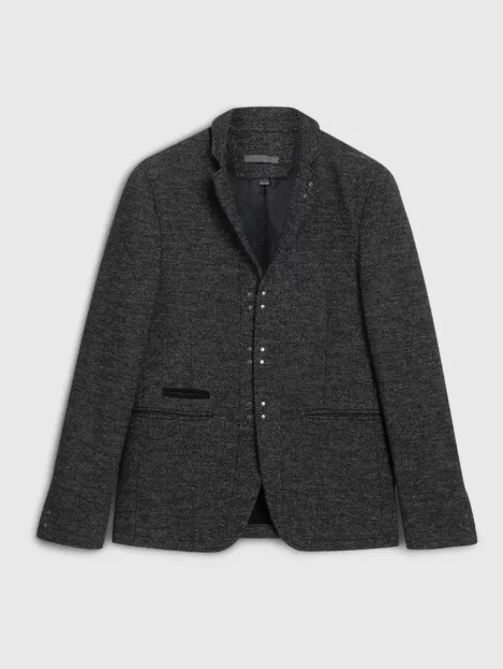 Coats And Jackets|Suit Jackets>John Varvatos WALLACE JACKET CARBONGREY