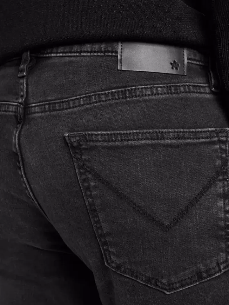 Jeans & Pants>John Varvatos WIGHT ROCK N ROLLA WASH JEAN CARBON