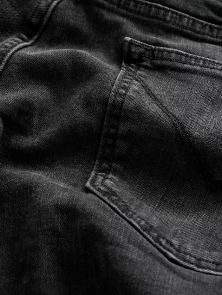 Jeans & Pants>John Varvatos WIGHT ROCK N ROLLA WASH JEAN CARBON