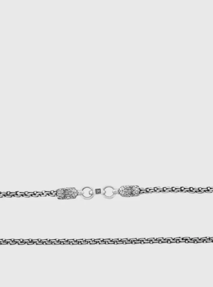 Jewelry>John Varvatos WOLF CHAIN NECKLACE NOCOLOR
