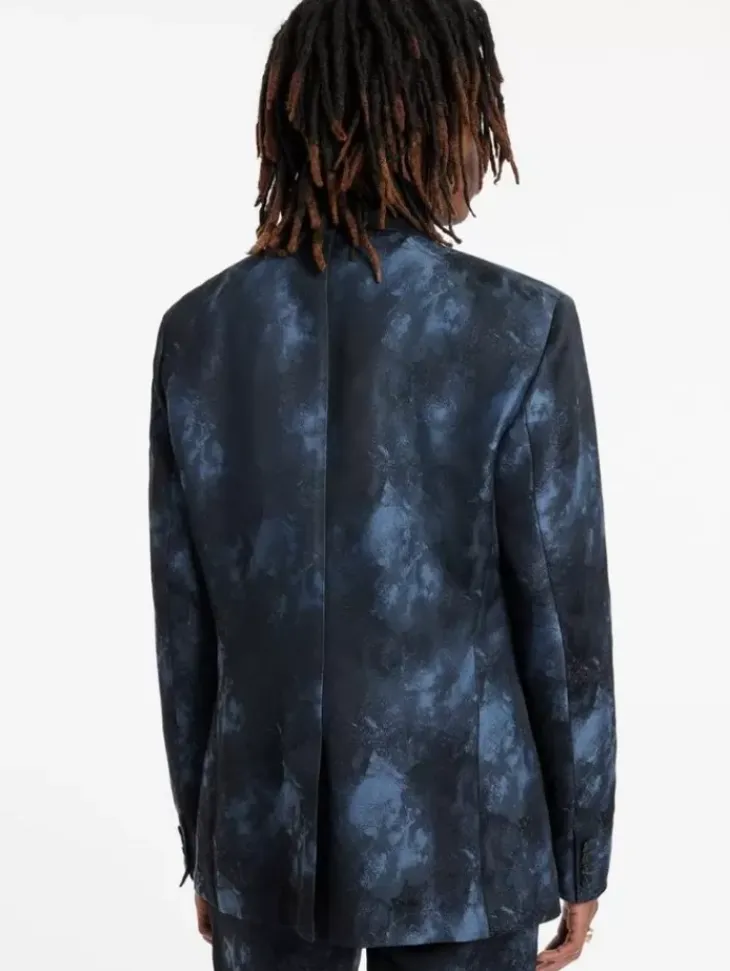 Leather & Outerwear|Tops>John Varvatos WOODWARD JACKET BLUESTONE