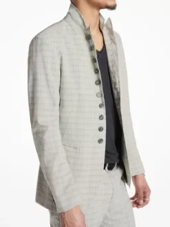Leather & Outerwear|Tops>John Varvatos WOODWARD JACKET ASH