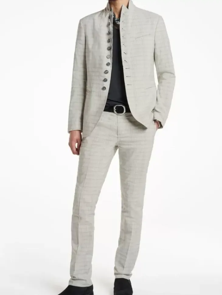 Leather & Outerwear|Tops>John Varvatos WOODWARD JACKET ASH