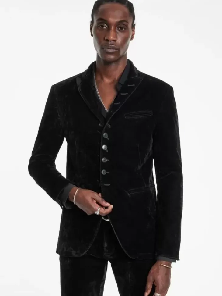 Suit Jackets>John Varvatos WOODWARD JACKET BLACK