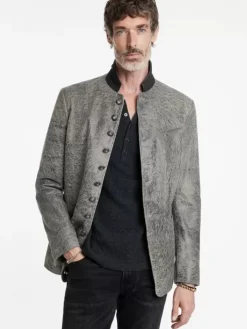 Coats And Jackets|Leather Jackets>John Varvatos WOODWARD JACKET HAZE