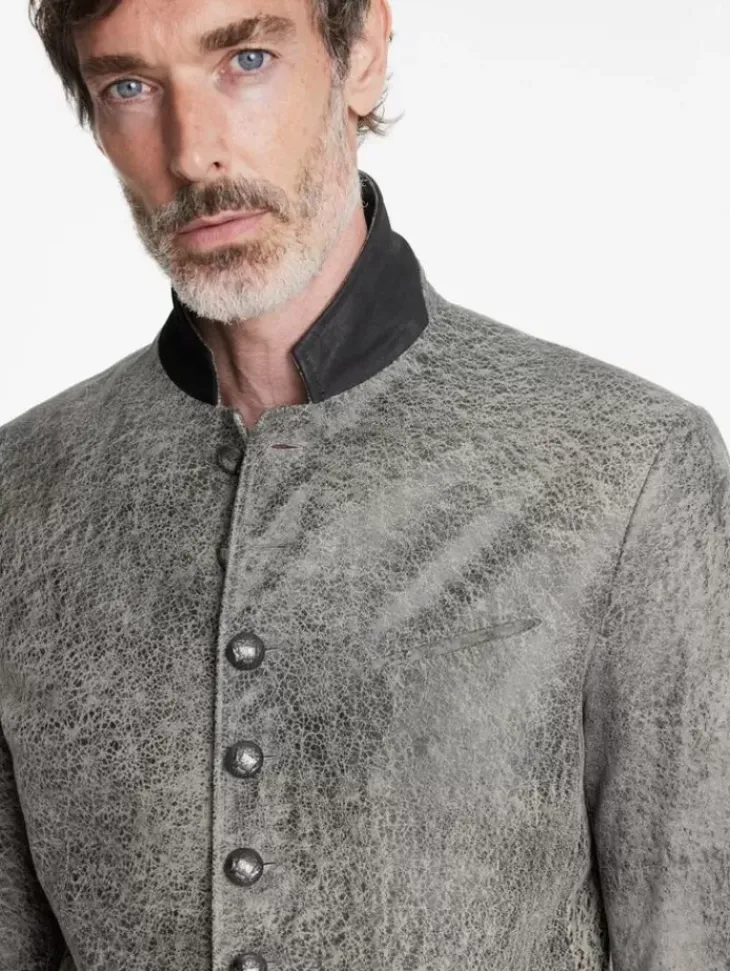 Coats And Jackets|Leather Jackets>John Varvatos WOODWARD JACKET HAZE