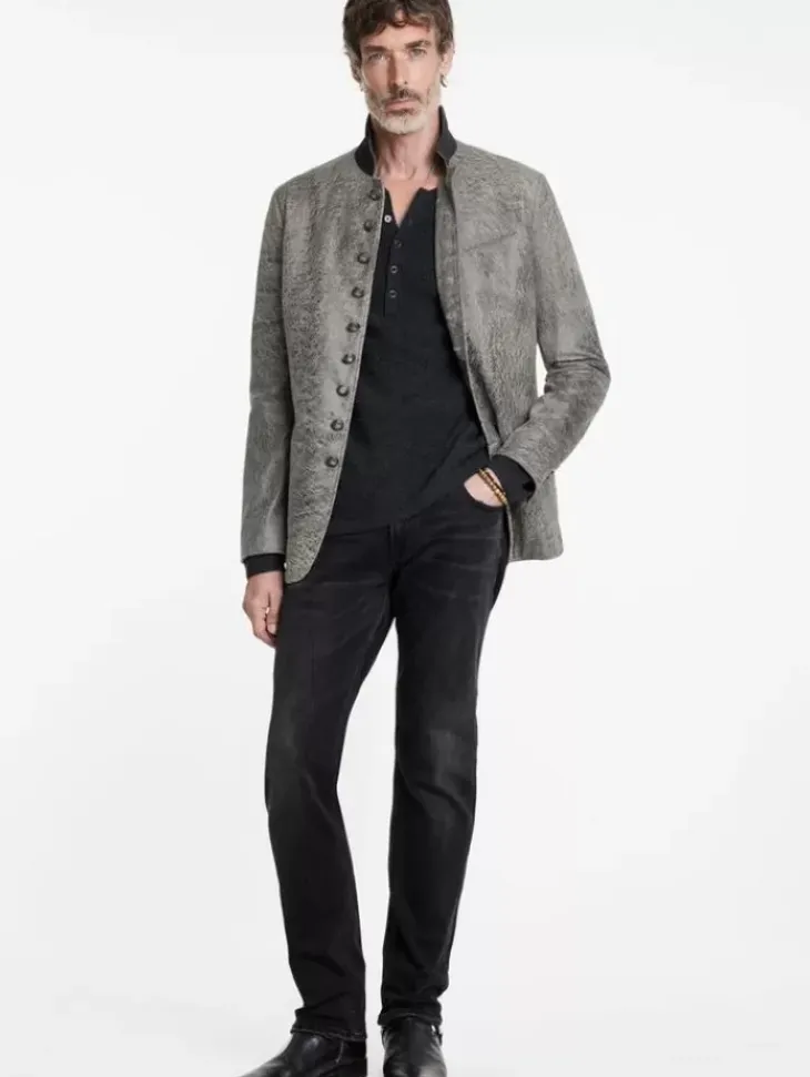 Coats And Jackets|Leather Jackets>John Varvatos WOODWARD JACKET HAZE