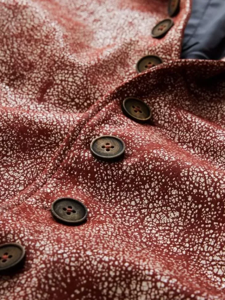 Leather & Outerwear|Tops>John Varvatos WOODWARD JACKET CRANBERRY