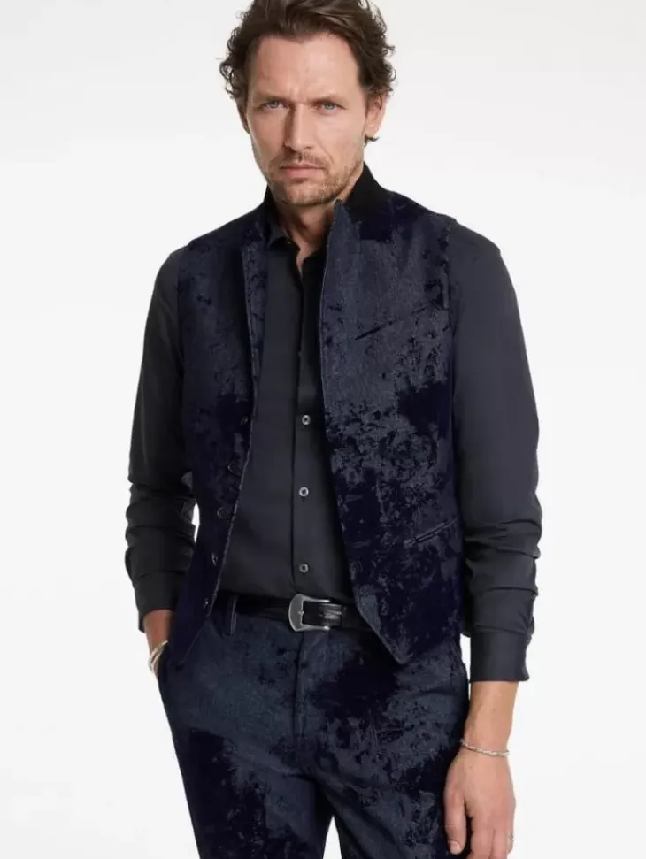 Suit Jackets>John Varvatos WOODWARD VEST INK