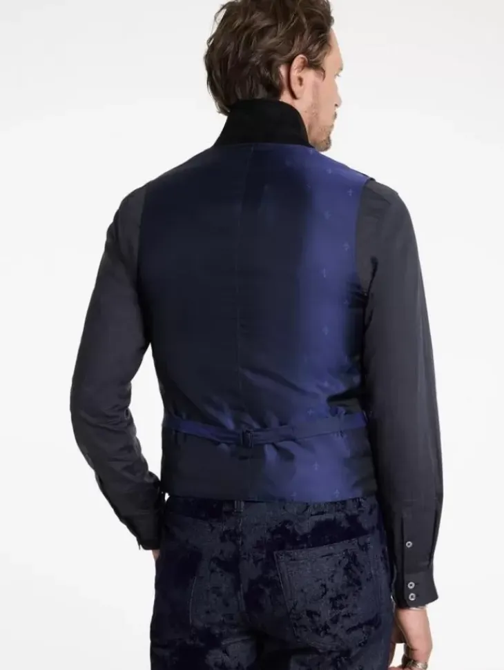 Suit Jackets>John Varvatos WOODWARD VEST INK