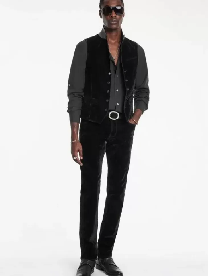Suit Jackets>John Varvatos WOODWARD VEST BLACK