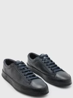 Shoes & Accessories>John Varvatos WOOSTER LOW TOP BLUESTONE