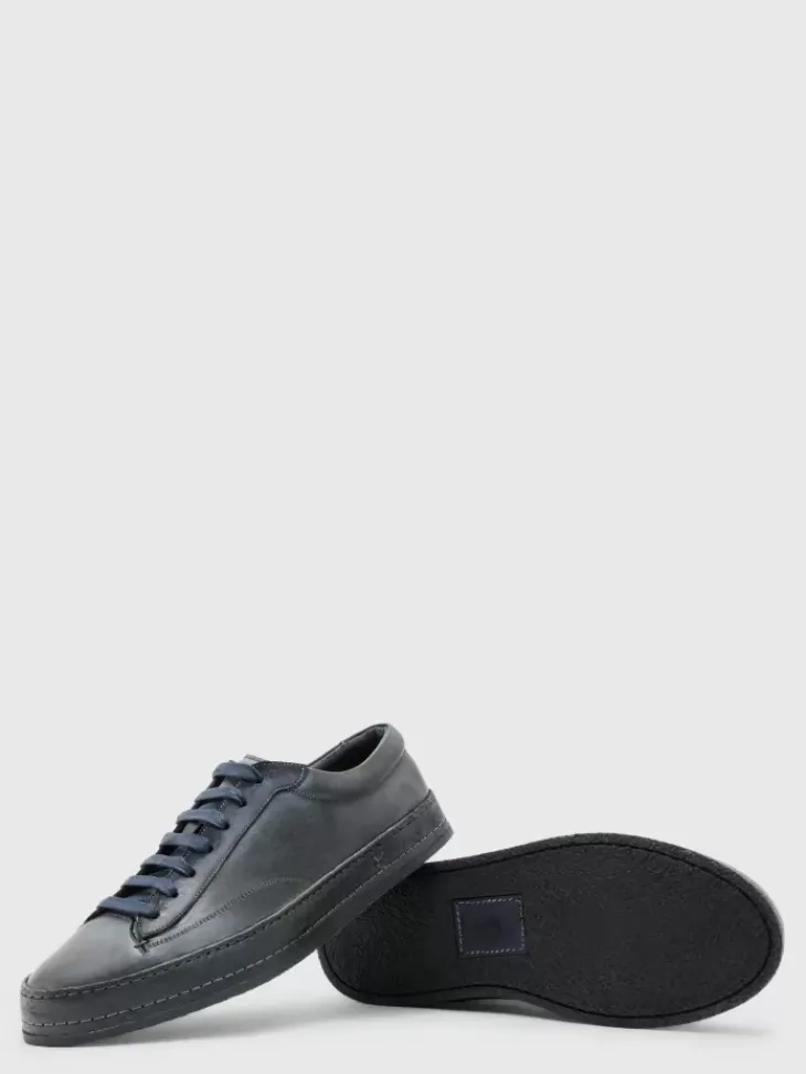 Shoes & Accessories>John Varvatos WOOSTER LOW TOP BLUESTONE