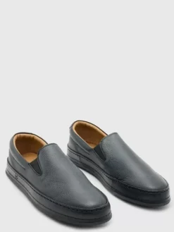 Shoes & Accessories>John Varvatos WOOSTER SLIP ON BLACK