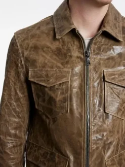 Leather & Outerwear|Tops>John Varvatos YERWOOD JACKET CAPER