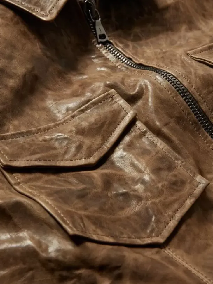 Leather & Outerwear|Tops>John Varvatos YERWOOD JACKET CAPER